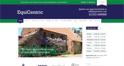 Desktop Screenshot of equicentric.com